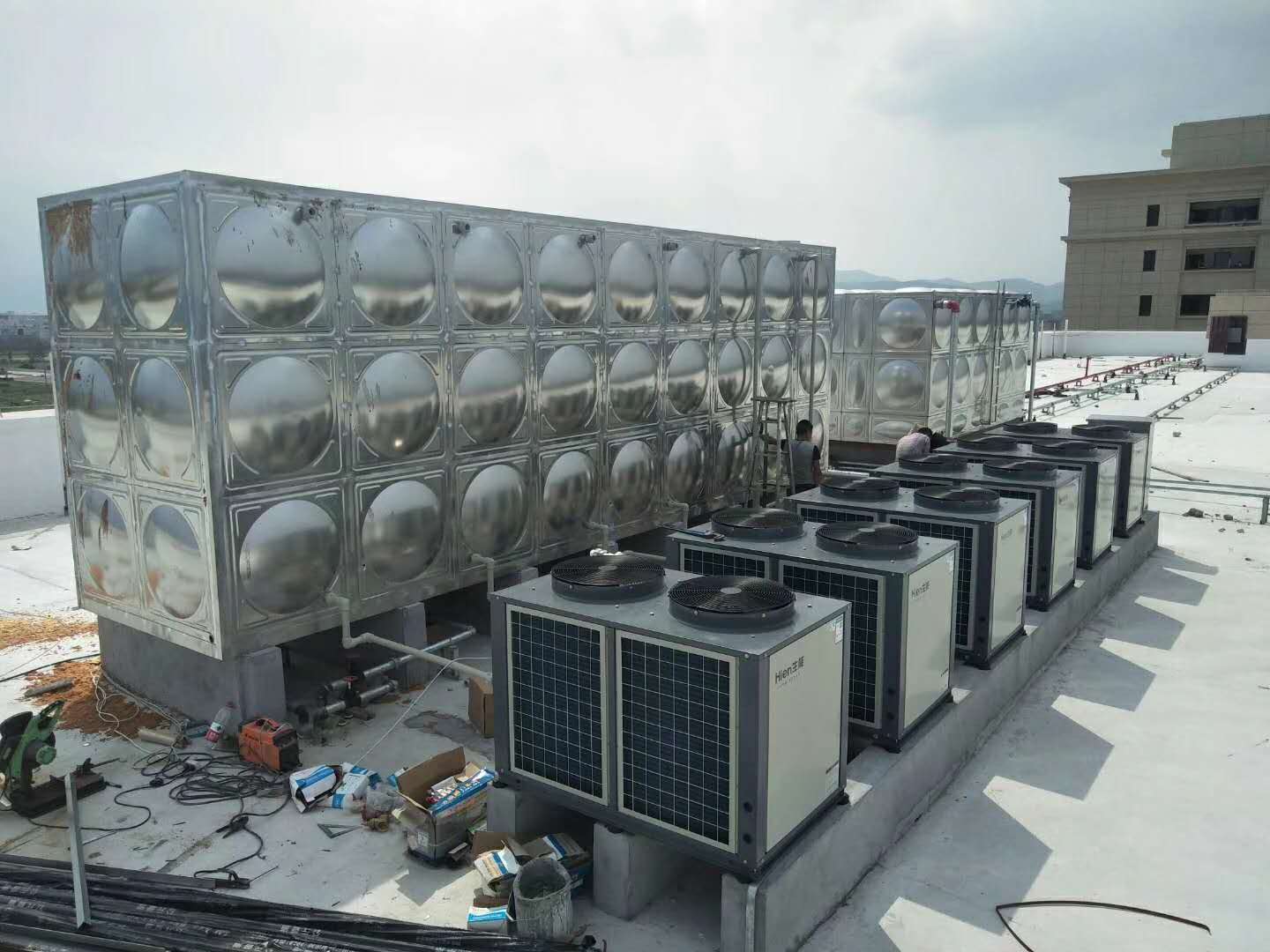 空氣能安裝步驟|南京頂熱