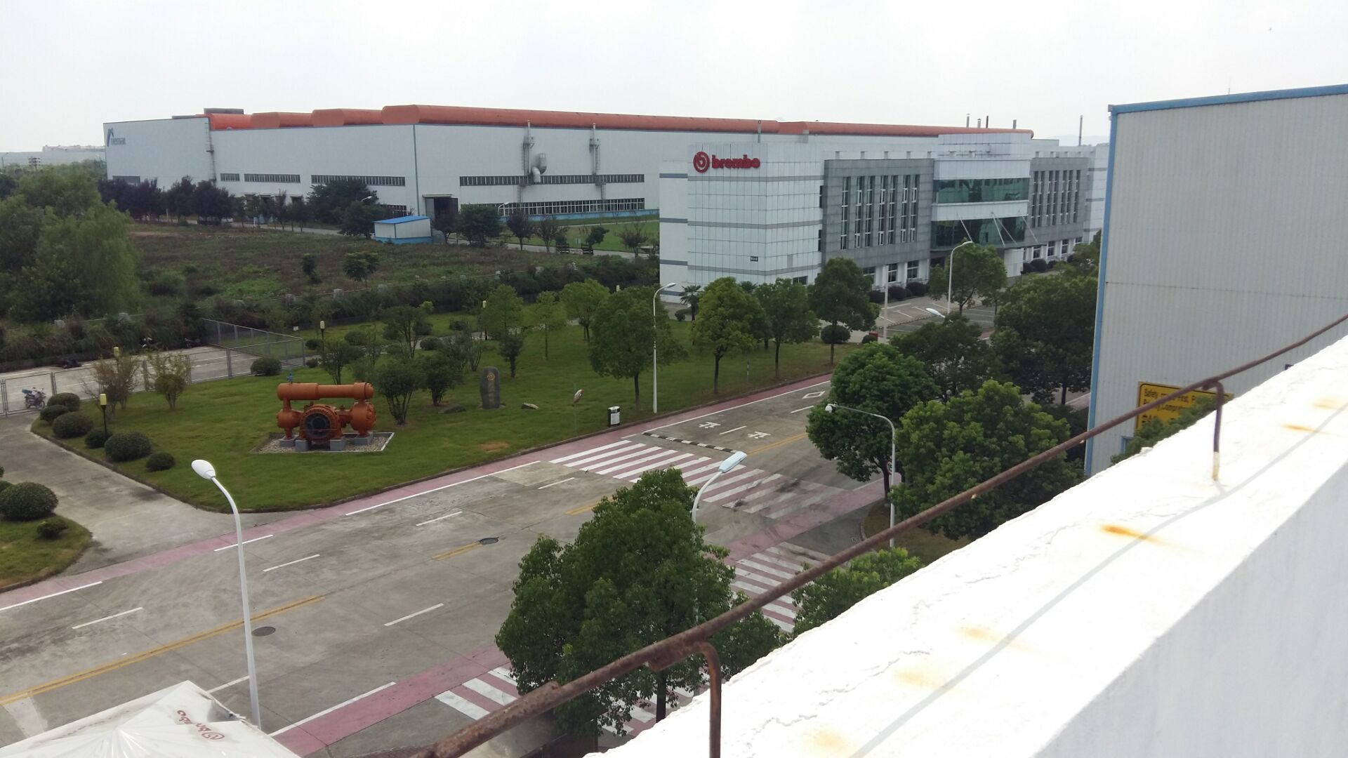 布雷博工廠圖